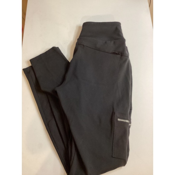 Athleta Headlands Hybrid Cargo II Tights Black Hiking Leggings Womens Size 4 - Picture 4 of 6